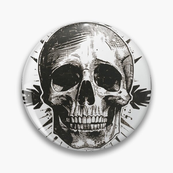 Item preview, Born to be Wild – Distorted Dark Surrealism Skull Typography Art designed and sold by ERODED SELF.