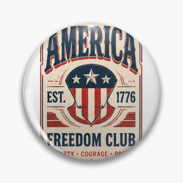 Item preview, America Freedom Club Est. 1776 designed and sold by novaduman.