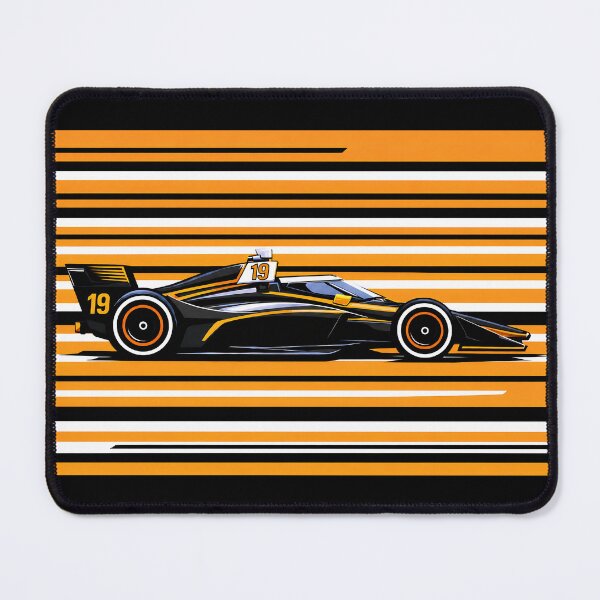 Artikelvorschau, Dennis Hauger #19 IndyCar-Seitenprofil entworfen und verkauft von PitWallArt.