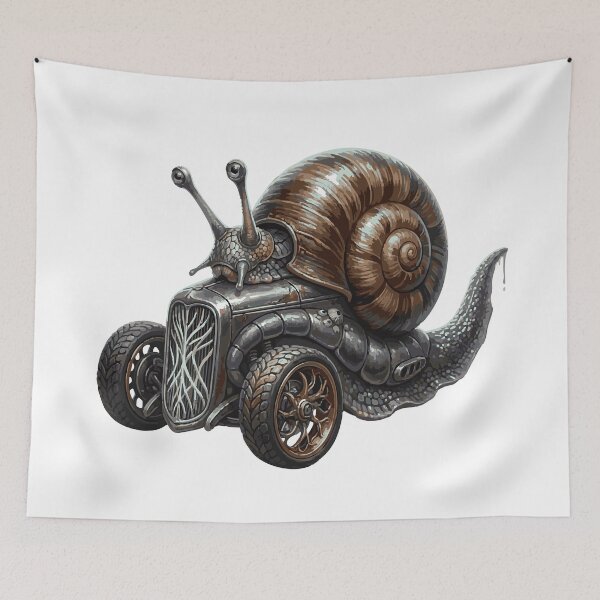 Item preview, SNAIL CAR designed and sold by Cosmic Pop Lab.