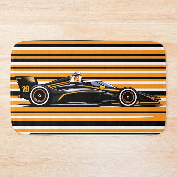 Item preview, Dennis Hauger #19 IndyCar Side Profile designed and sold by PitWallArt.