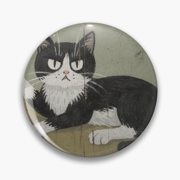 Item preview, Tuxedo Cat Raising One Objection designed and sold by PictorialWhimsy.