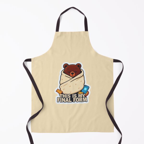 Item preview, This Is My Final Form Bear Blanket Burrito Funny Design designed and sold by BooDesignStudio.