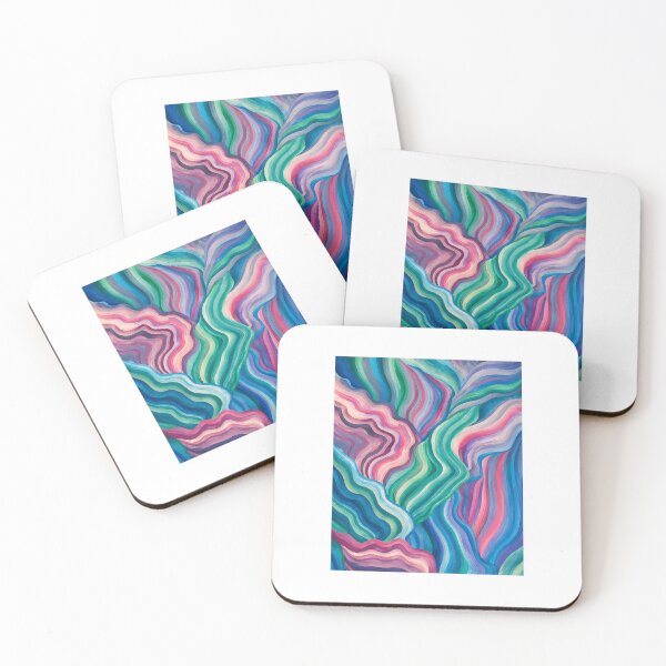Item preview, Watercolor rice fields  designed and sold by TealKoi.