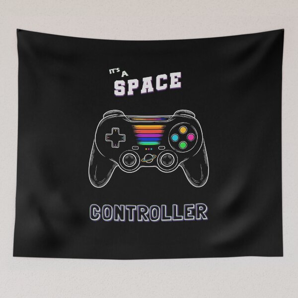 Item preview, Space Controller Gaming Art designed and sold by EvasDreams.
