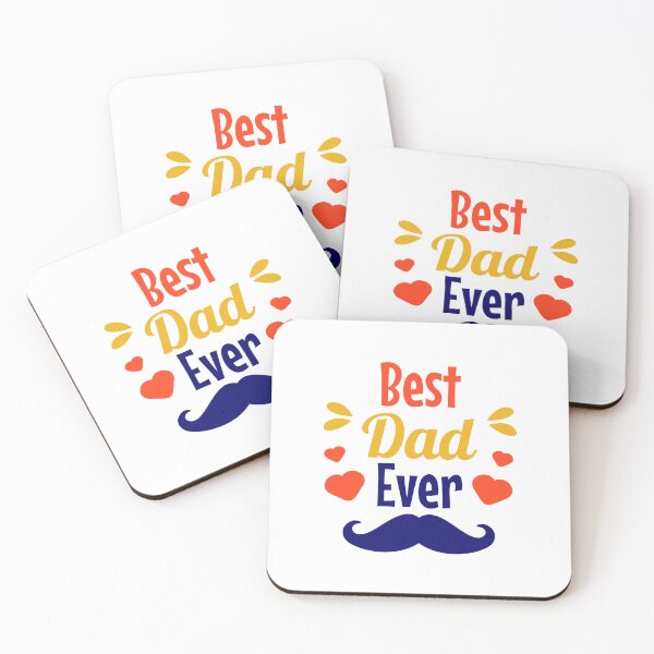 Item preview, Cute Best Dad Ever Typography designed and sold by Log77.