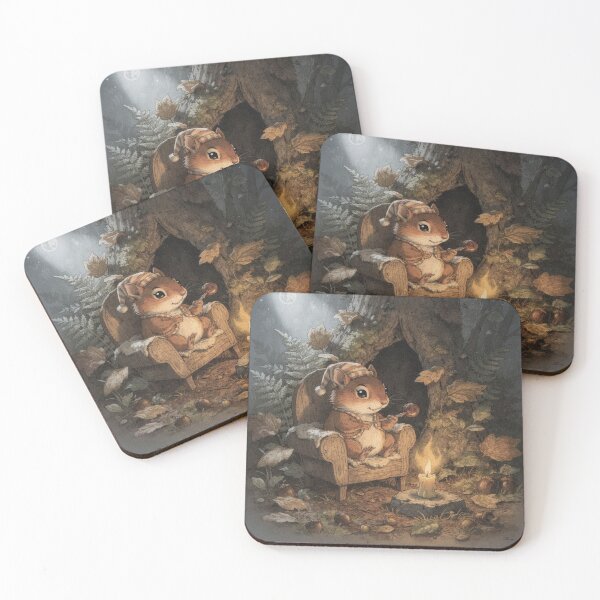 Item preview, Chipmunk's Midnight Chestnut Roast designed and sold by PictorialWhimsy.