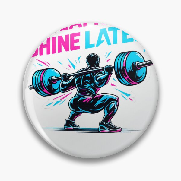 Item preview, Sweat Now Shine Later Gym Motivation designed and sold by Digistore1221.