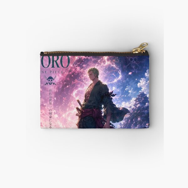 Item preview, Roronoa Zoro King of Hell – Legendary Swordsman Anime Cherry Blossom Art designed and sold by Dyan4.