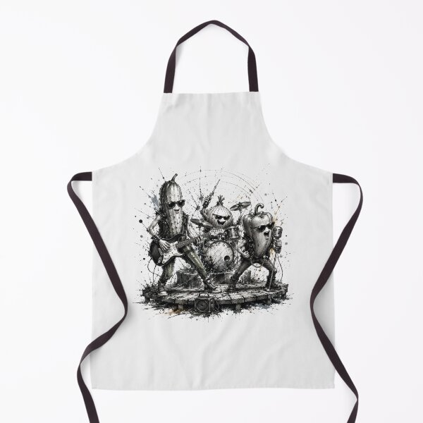 Item preview, Veggie Rock Band - Vegetable Punk Riot designed and sold by BlackSector77.