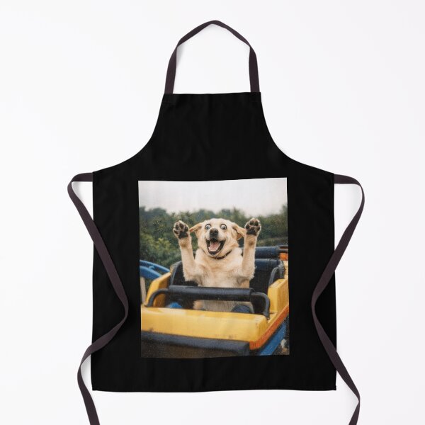 Item preview, Funny Labrador Dog Riding Roller Coaster Meme designed and sold by studio-ssaam.