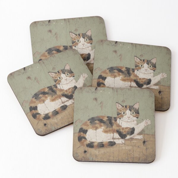 Item preview, Calico Cat With a Question designed and sold by PictorialWhimsy.