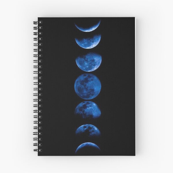 Item preview, Dark blue aesthetic moon designed and sold by Mangoking06.