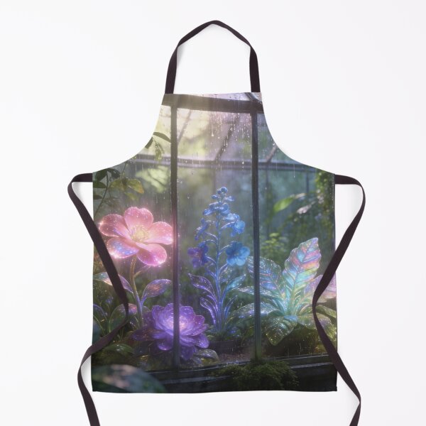 Item preview, Moonlit Glasshouse of Radiant Forest Flowers designed and sold by BlareBlare.