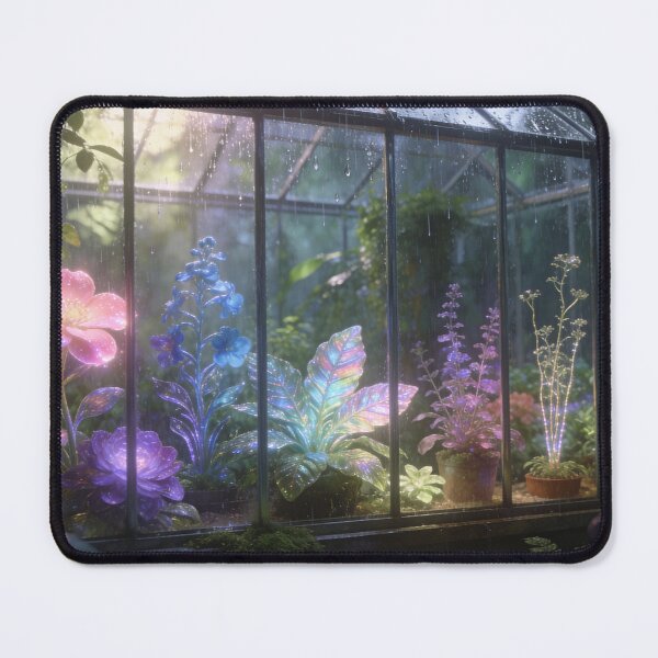 Item preview, Moonlit Glasshouse of Radiant Forest Flowers designed and sold by BlareBlare.