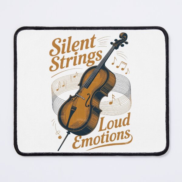 Item preview, Midnight Cello Vintage Music Illustration designed and sold by Mahilis.