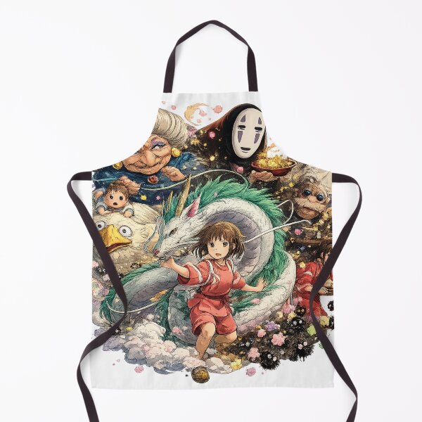 Item preview, Spirited Away Chihiro and Haku Magical Illustration designed and sold by Walidsolo25.