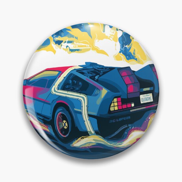 Artikelvorschau, Exklusives Bild eines klassischen Oldtimers: DeLorean entworfen und verkauft von PrintCarClub.