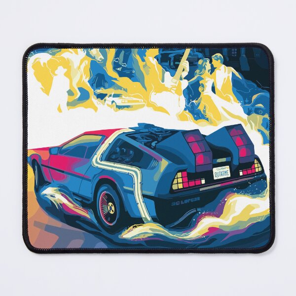 Item preview, Vintage Car Classic Delorean Picture Exclusive designed and sold by PrintCarClub.