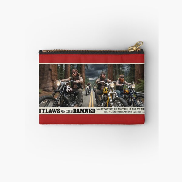 Item preview, ROAD MOVIE POSTER OUTLAWS OF THE DAMNED 1968 designed and sold by VERYOLDROAD BY AXTON BROWNING .