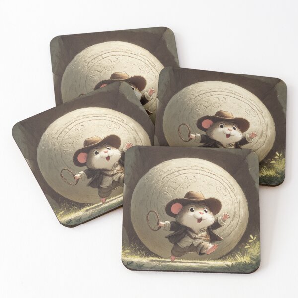 Item preview, My Hamster is an Indiana Jones fan designed and sold by StudioSand.