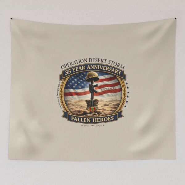 Item preview, Operation Desert Storm Fallen Heroes designed and sold by AmayaCotter.