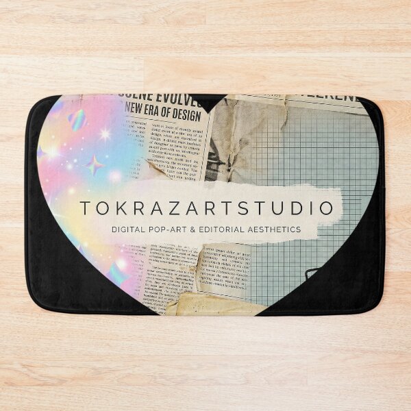 Item preview, TOKRAZARTSTUDIO Official Heart Logo - Digital Pop Art Editorial designed and sold by Tokraz-art.