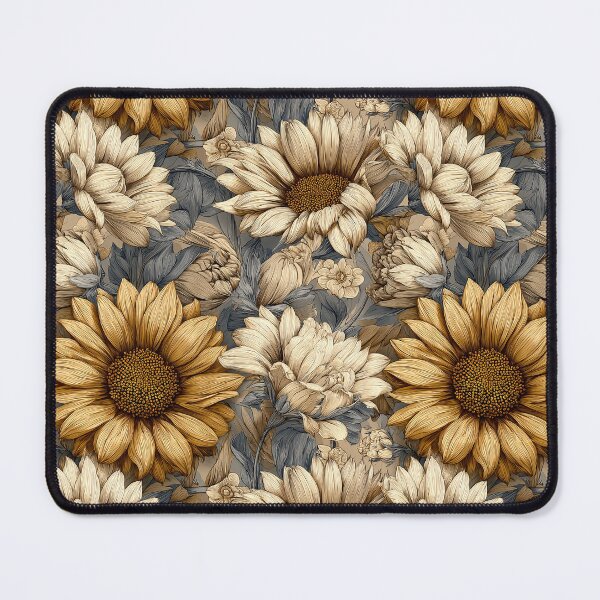 Item preview, Charming Sunflower Floral  - Retro Flower Floral - Valentine Gifts For Him designed and sold by RoyalStarsPatts.