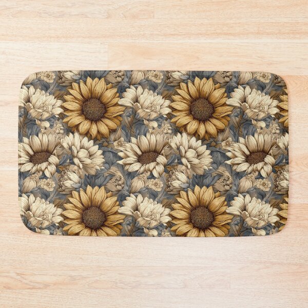 Item preview, Charming Sunflower Floral  - Retro Flower Floral - Valentine Gifts For Him designed and sold by RoyalStarsPatts.