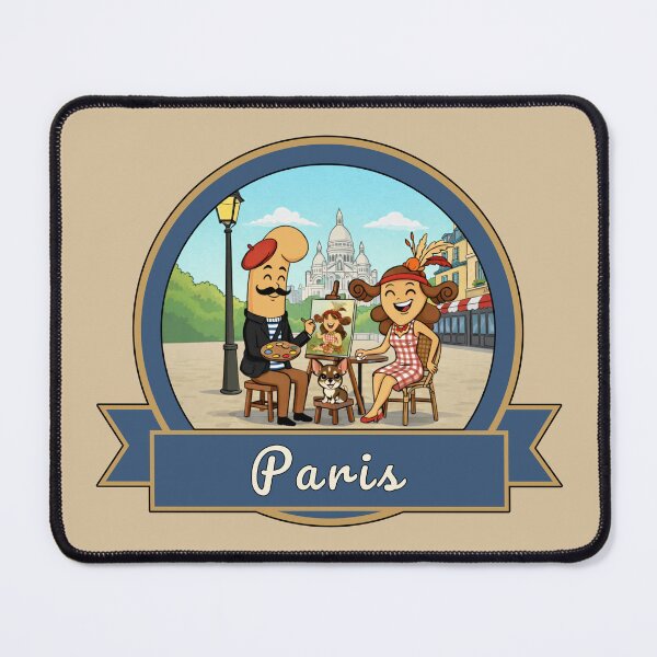 Item preview, Kek and Ina - Tour de France in Paris-Montmartre designed and sold by Kek-Ina.
