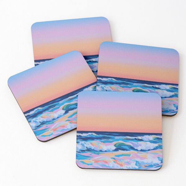 Item preview, Vibrant Ocean Sunset Painting designed and sold by soheedesigns.