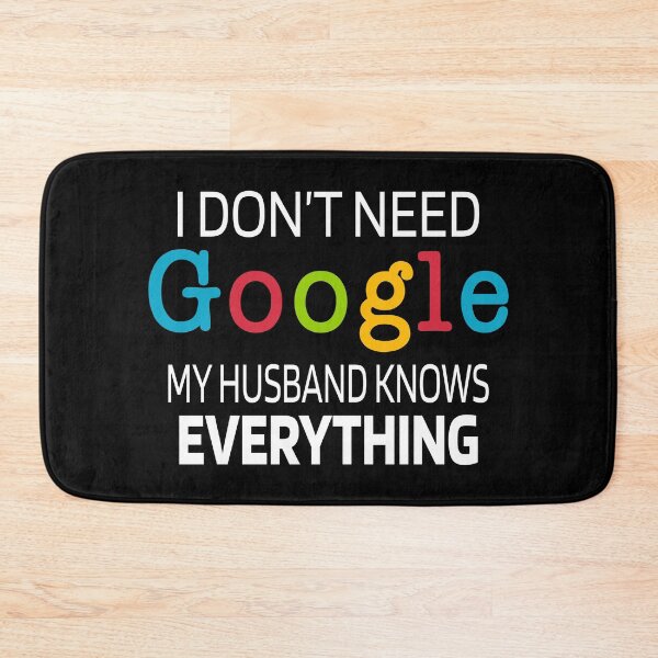 Item preview, My Husband Knows Everything Funny Wife Gift designed and sold by ScienceCorner.