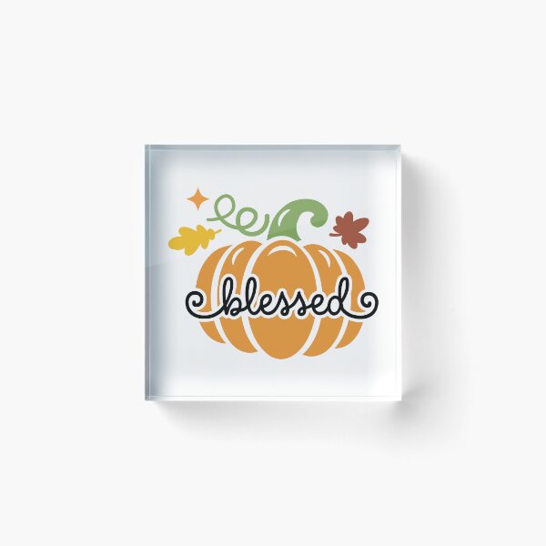 Item preview, Blessed Pumpkin for Thanksgiving designed and sold by GlitterArtySVG.