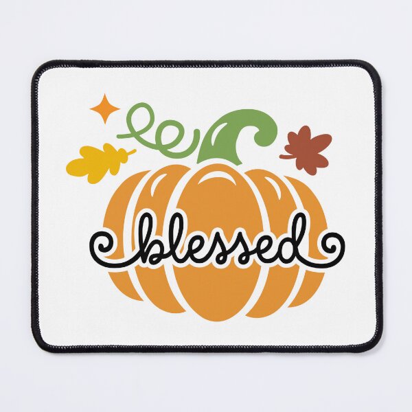 Item preview, Blessed Pumpkin for Thanksgiving designed and sold by GlitterArtySVG.