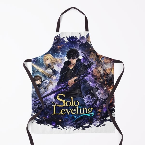 Item preview, Solo Leveling Sung Jinwoo Shadow Monarch Illustration designed and sold by Walidsolo25.