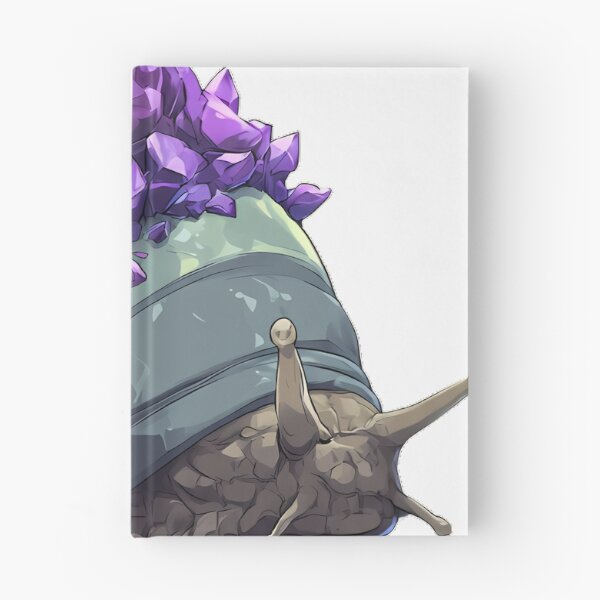 Item preview, Amethyst Forest Snail designed and sold by IllumeInk.
