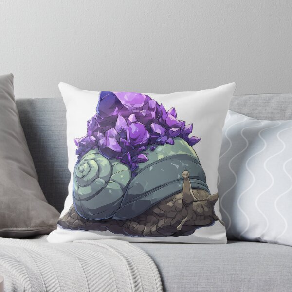 Item preview, Amethyst Forest Snail designed and sold by IllumeInk.