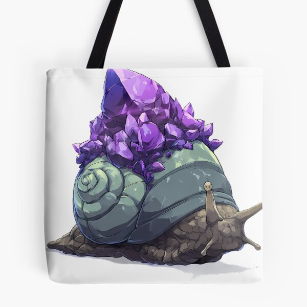 Item preview, Amethyst Forest Snail designed and sold by IllumeInk.
