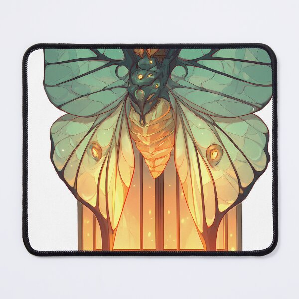 Item preview, Goblincore Moth Lantern designed and sold by IllumeInk.