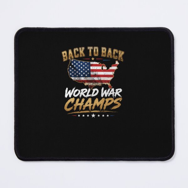 Item preview, Back To Back World War Champs USA Patriot Military History designed and sold by RetroMini2026.