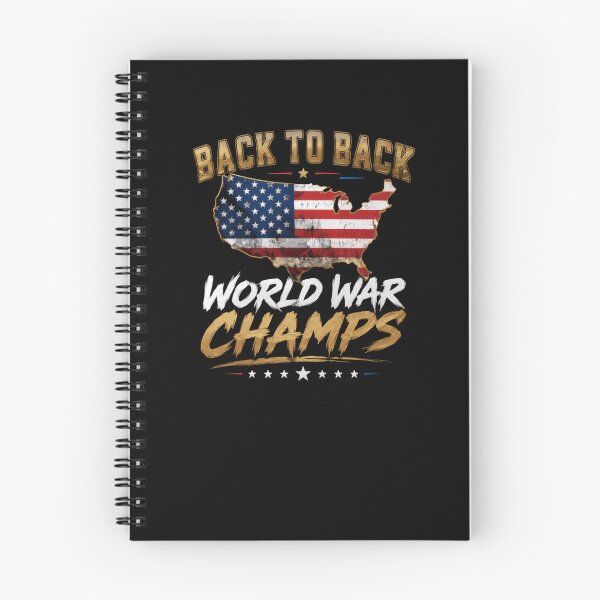 Item preview, Back To Back World War Champs USA Patriot Military History designed and sold by RetroMini2026.