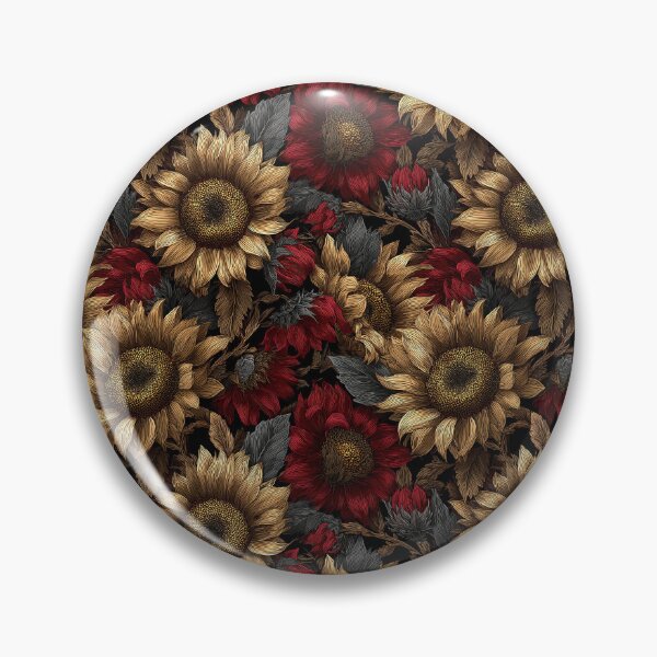 Item preview, Vibrant Sunflower Print  - Birth Flower Pattern - Valentine Gifts For Boyfriend designed and sold by RoyalStarsPatts.