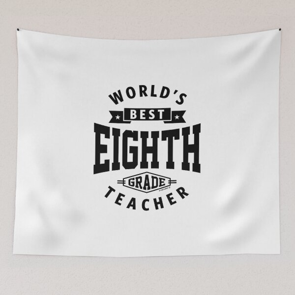 Item preview, Eighth Grade Teacher designed and sold by cidolopez.