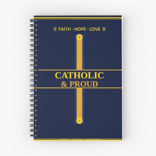 Item preview, Catholic and Proud Faith Christian Identity Art designed and sold by BenedictTArt.