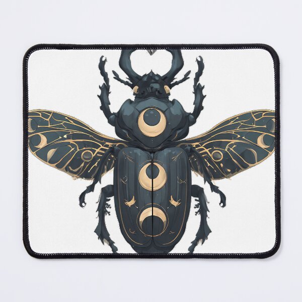 Item preview, Gothic Beetle Amulet designed and sold by IllumeInk.