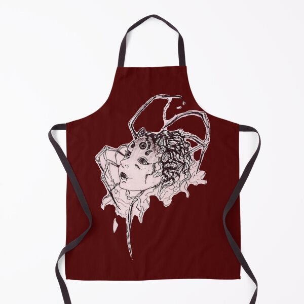 Item preview, Burgundy Red Spider Woman Gothic Sketch designed and sold by Ideniquo.