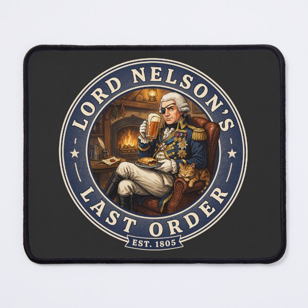 Item preview, Lord Nelson’s Last Order – Funny British Pub Admiral Beer Vintage Design designed and sold by ArcticFoxStudio.