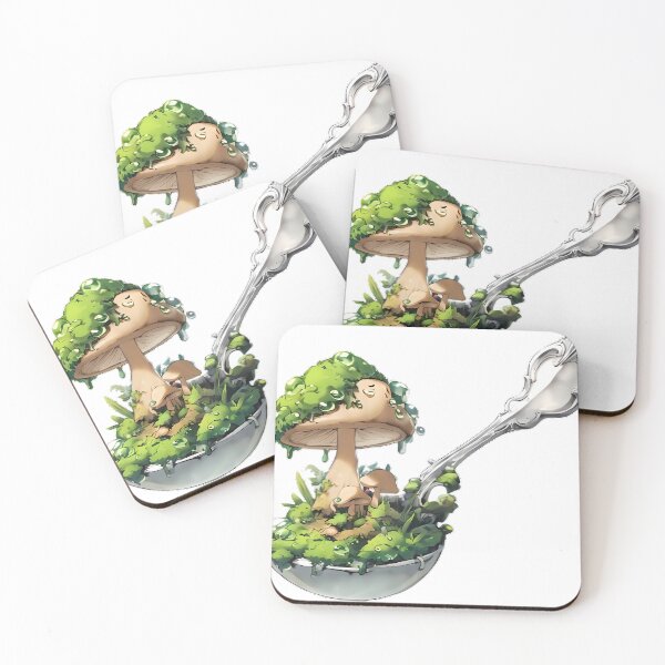 Item preview, Dewdrop Mushroom Spoon designed and sold by IllumeInk.