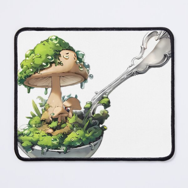 Item preview, Dewdrop Mushroom Spoon designed and sold by IllumeInk.