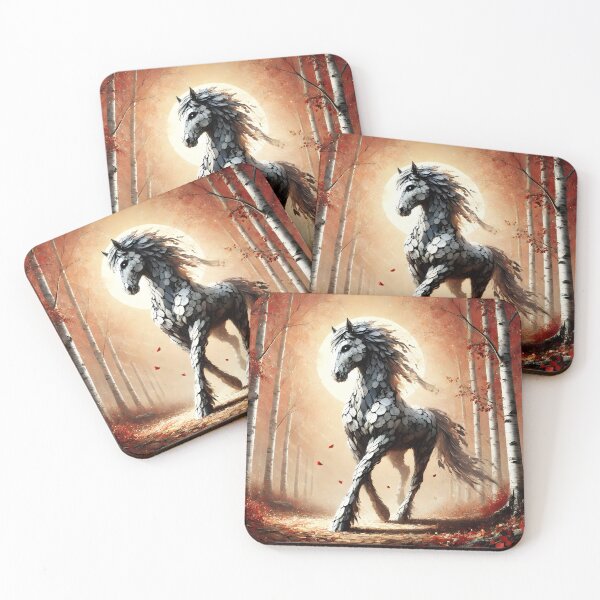 Item preview, Birchbark Horse, Ai Generated Art designed and sold by ACC .